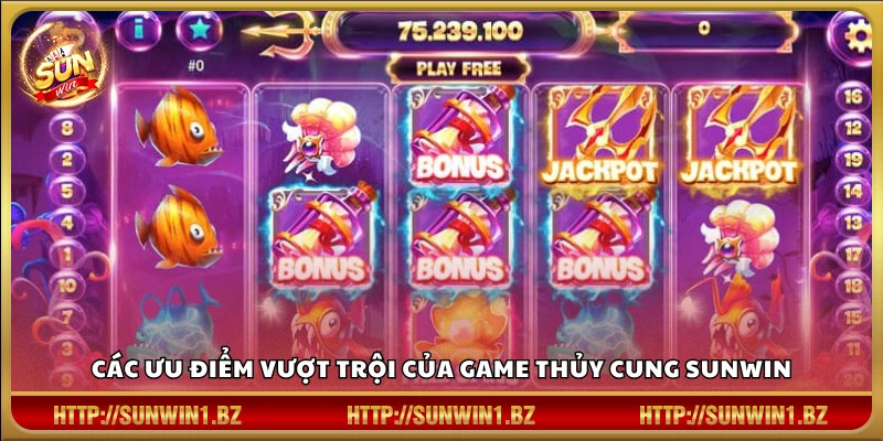 Thủy Cung Sunwin – Slot game chủ đề biển cả đáng chơi nhất Những điểm mạnh khiến Thủy Cung Sunwin nổi bật