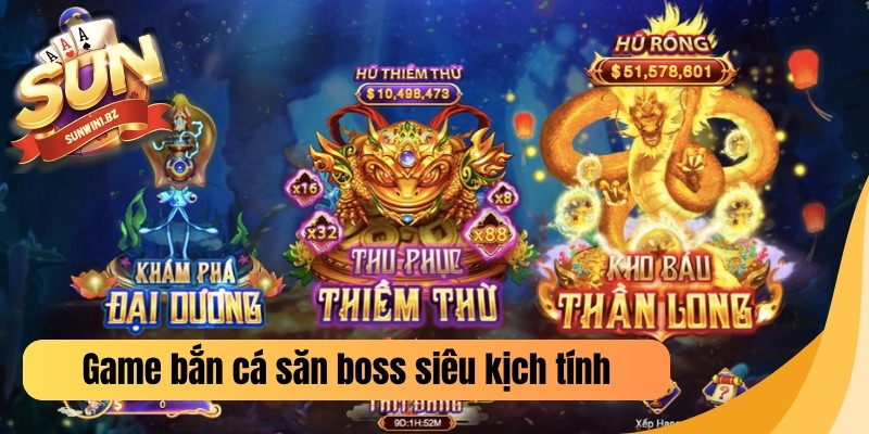 Trang Chủ Game bắn cá săn boss siêu kịch tính