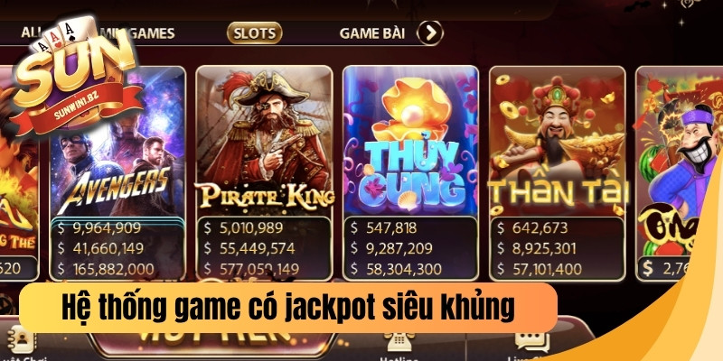 Trang Chủ Hệ thống game có jackpot siêu khủng
