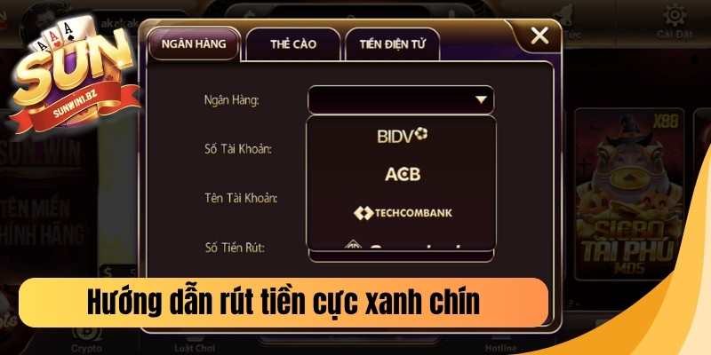 Trang Chủ Hướng dẫn rút tiền cực xanh chín