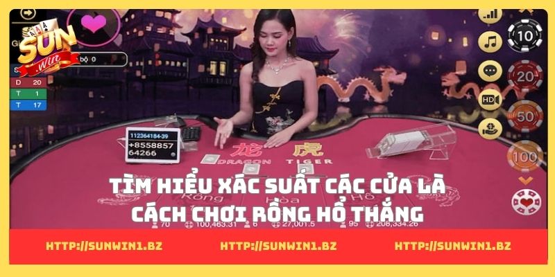 Cách chơi Rồng Hổ thắng khiến ai cũng muốn thử ngay Tìm hiểu xác suất các cửa là cách chơi Rồng Hổ thắng